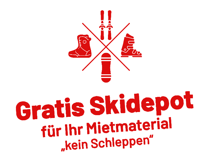 Gratis Skidepot für Ihr Mietmaterial – kein Schleppen
