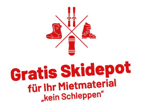 Gratis Skidepot für Ihr Mietmaterial – kein Schleppen
